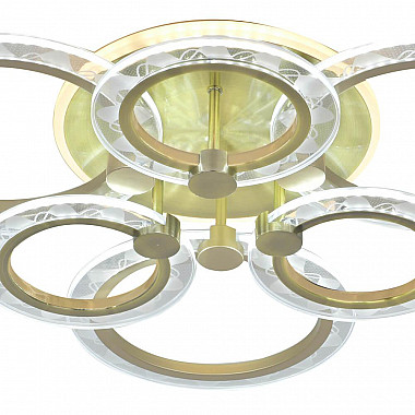 Потолочная люстра Seven Fires Talek SF7054/7C-SGD-BL