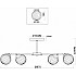 Потолочная люстра Daisy FR5041PL-10BS