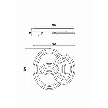 Потолочная люстра Sunny FR10022CL-L63W