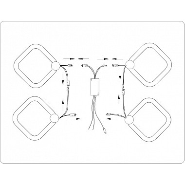 Потолочная люстра Original FA3819
