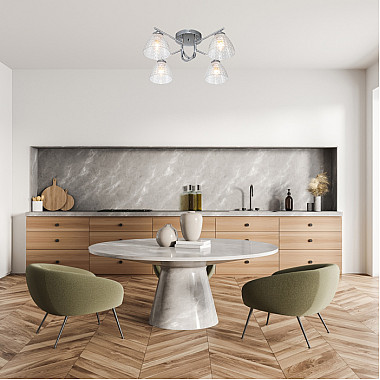 Потолочная люстра Adonis 659/4PL Chrome