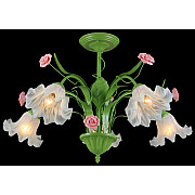 Потолочная люстра Rose ROSE 11462/5C GREEN