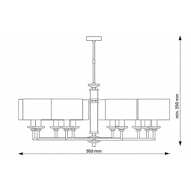 Потолочная люстра Artu ART-ZW-10(P)