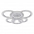 Потолочная светодиодная люстра Escada 10225/6LED Silver