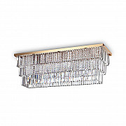 Потолочная люстра Ideal Lux Martinez PL8 Oro 213569