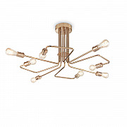 Потолочная люстра Ideal Lux Triumph Pl8 Ottone Antico 160313