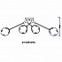 Потолочная люстра Rivoli Molto 5043-306 Б0044420