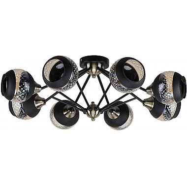 Потолочная люстра MD.51851-8-S-BK+AB
