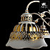 Потолочная люстра Arte Lamp Shiesa A2814PL-8WG