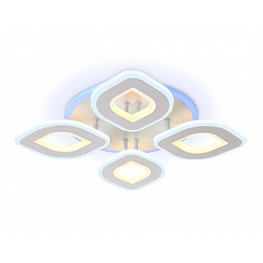 Потолочная светодиодная люстра Ambrella light Acrylica Original FA8841