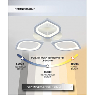 Потолочная люстра Lorea SF5019/3C-WT
