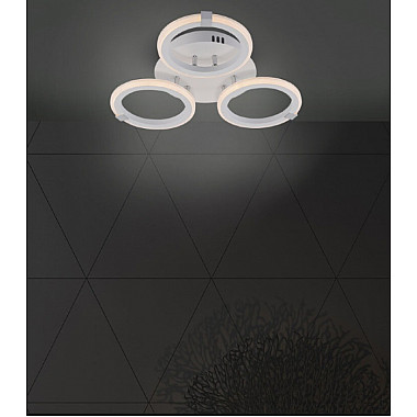 Потолочная люстра Nikki SF5053/3C-WT-CR