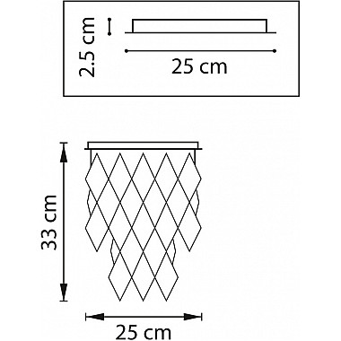 Потолочная люстра Limpio 722064