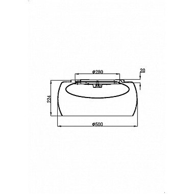 Потолочная люстра Solen MOD074PL-L16B3K