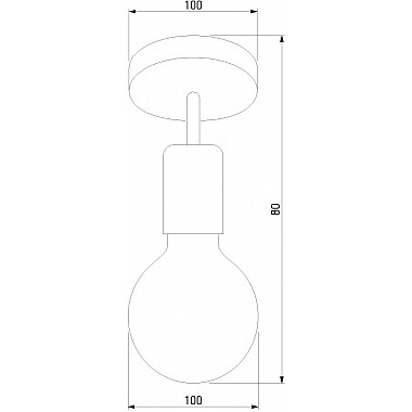 Потолочная люстра Retro 1901 Retro