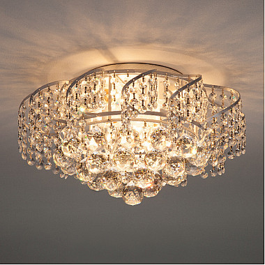 Потолочная люстра Charm 16017/6 белый с серебром