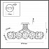 Потолочная люстра Lumion Breana 4556/7C