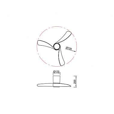 Потолочная люстра Nemo 9053