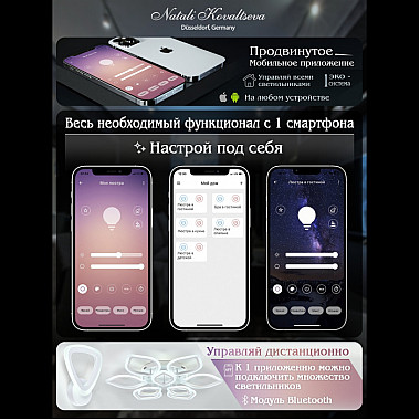 Потолочная люстра Cascade LED LAMPS 81158