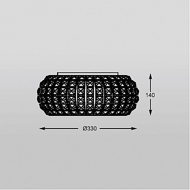 Потолочная люстра Zumaline Antarctica C0109-04A-F4AC