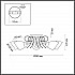 Потолочная люстра Lumion Eliana 4592/5C