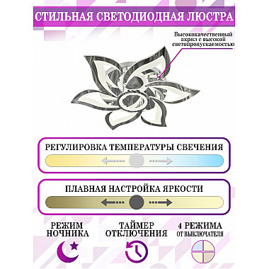 Потолочная люстра LED HIGH-TECH LED LAMPS 82021