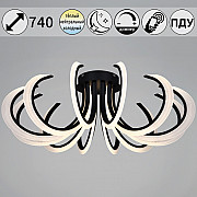 Потолочная люстра 74390-0.3-12L black