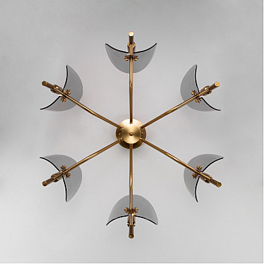 Потолочная люстра Rocco 60135/6 латунь