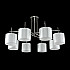 Потолочная люстра Crystal Lux Sergio PL8 Nickel