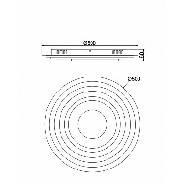 Потолочная люстра Melody FR6014CL-L98W