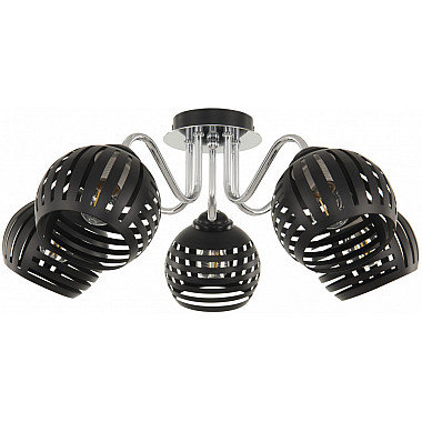 Потолочная люстра AMALFI-325107 325107/5 BK.CR