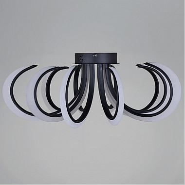 Потолочная люстра 74390-0.3-5+5 black