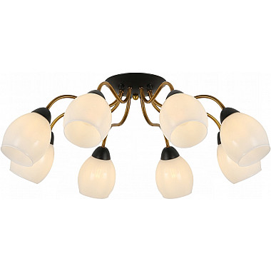 Потолочная люстра IL8193-8COU-79 BK GD