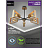 Потолочная люстра Seven Fires Sherlas SF3334/5C-BK-AB-WD