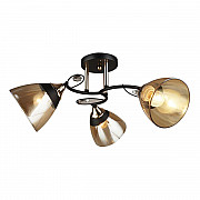 Потолочная люстра IMEX MD.3807-3-S BK+FGD