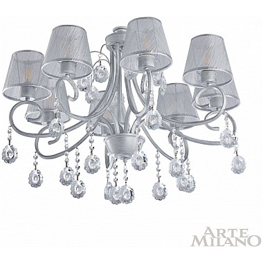 Потолочная люстра Amalfi-7146 337146/8 WT+SL