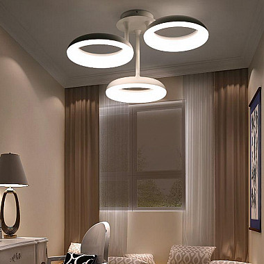 Потолочная светодиодная люстра Moderli Smooth V2462-CL