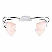 Потолочная люстра IMEX MD.8410-4-S CH+WH