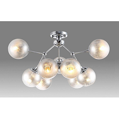 Потолочная люстра Crystal Lux Medea PL9 Chrome