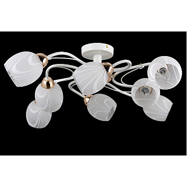 Потолочная люстра Скандинавская классика 81403/8C MATT WHITE