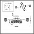 Потолочная люстра Lumion Nevette 3063/6C