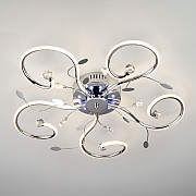 Потолочная люстра Curl 90129/5 хром