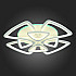 Потолочная светодиодная люстра Evoled Lobilu SLE501152-08RGB