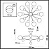 Потолочная люстра Odeon Light Jolly 3953/10C