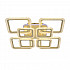 Потолочная люстра Seven Fires Vegejr SF7065/9C-SGD-BL
