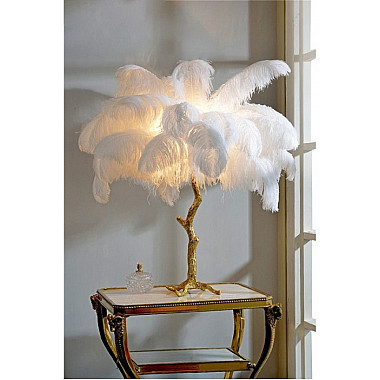 Интерьерная настольная лампа Feather Lamp L03431.02