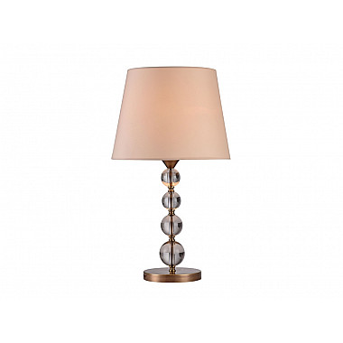 Интерьерная настольная лампа 3100 3101/T black brass без абажуров