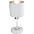 Интерьерная настольная лампа Denver 1109/1 White/Silver