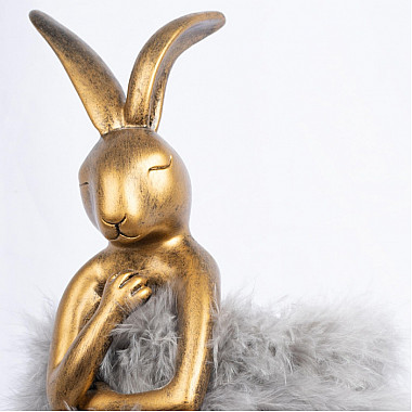 Интерьерная настольная лампа Lapine 10315/B Grey fluff