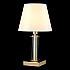 Настольная лампа Crystal Lux Nicolas LG1 Gold/White